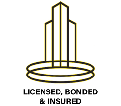 licensed, insured, and bonded